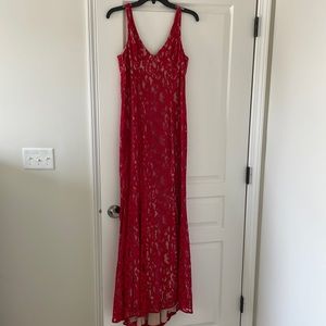 BCBG generation formal gown lace